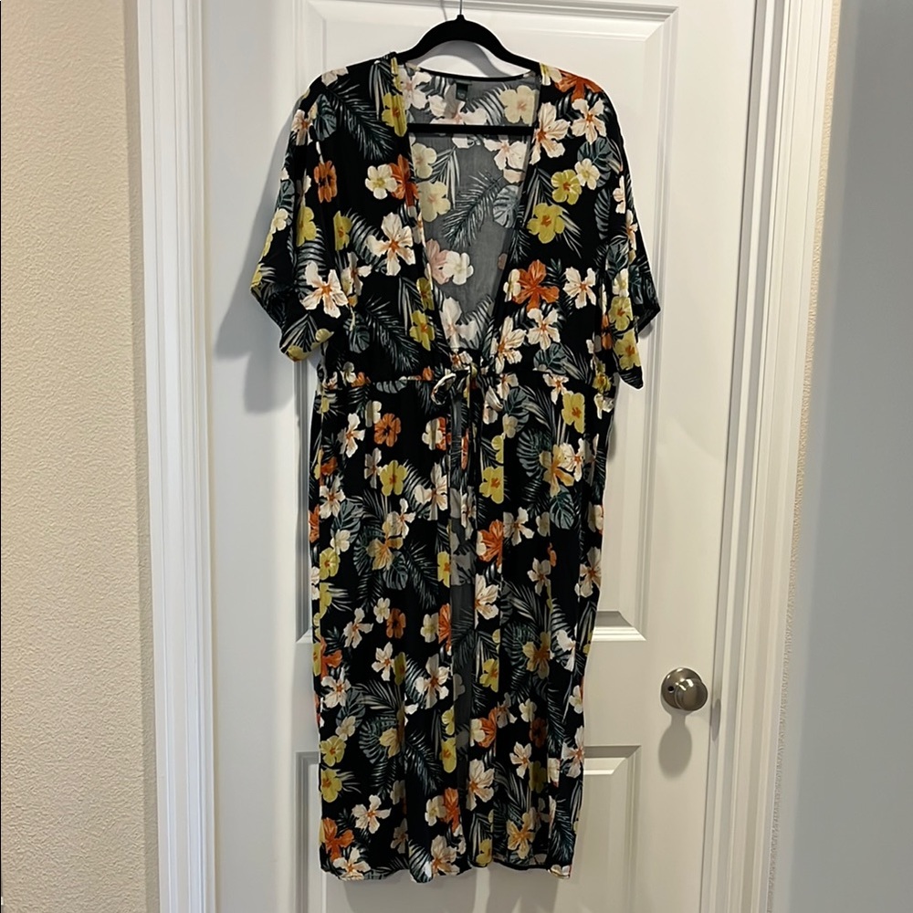 Wild Fable Floral Print Kimono